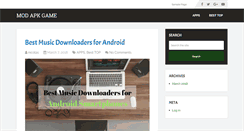 Desktop Screenshot of modapkgame.com
